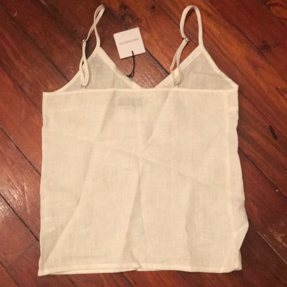 Handmade Linen tank top - Picture 2 of 3